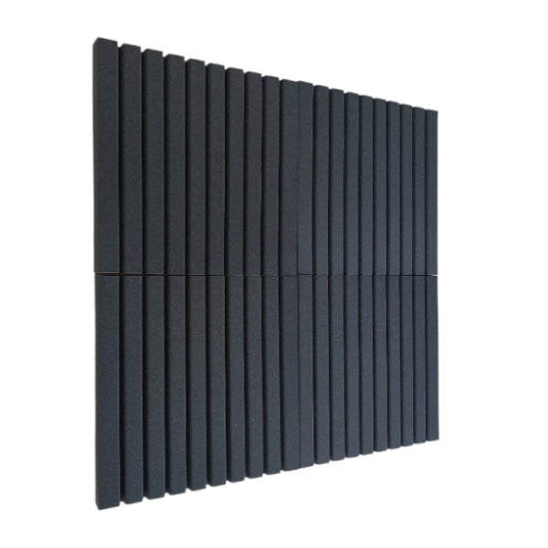 Strip Acoustic Foam Black 50cm (4 Pack) | Hush Echo
