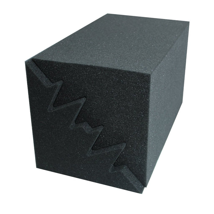 2 Pack - Bass Trap - Acoustic Foam - Black - 30cm | Hush Echo
