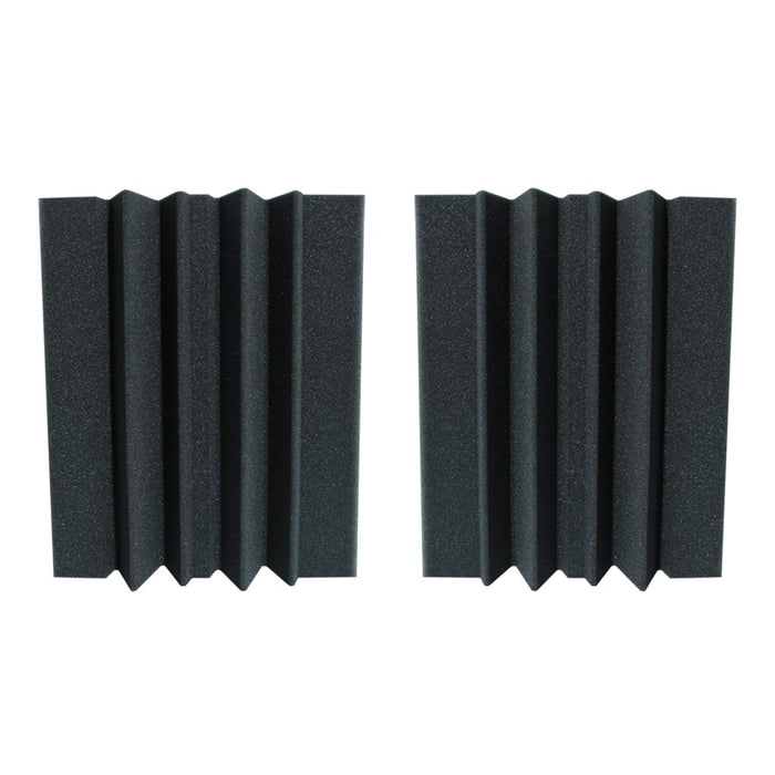 2 Pack - Bass Trap - Acoustic Foam - Black - 30cm | Hush Echo