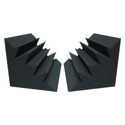 2 Pack - Bass Trap - Acoustic Foam - Black - 30cm Hush Echo