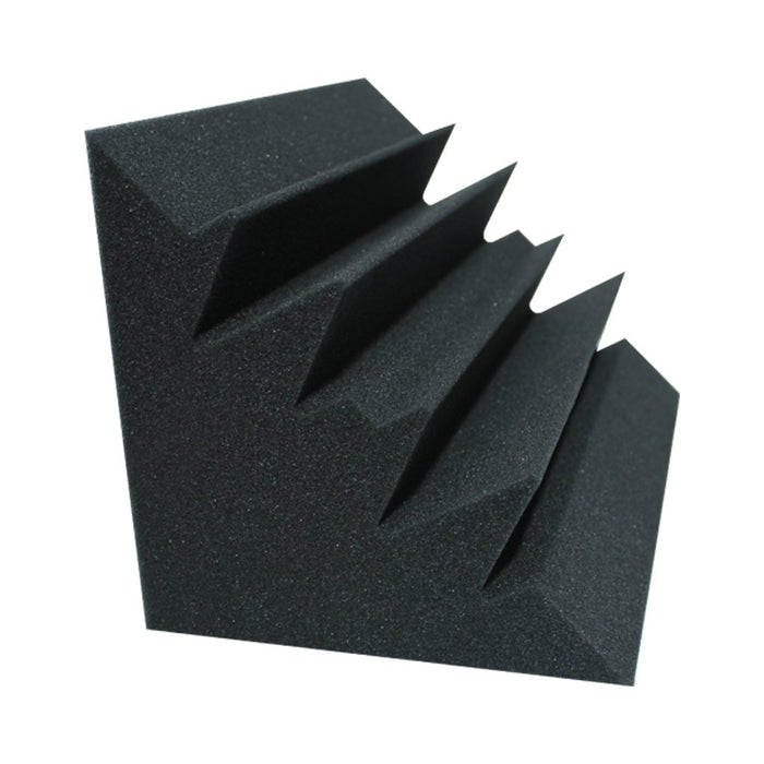 2 Pack - Bass Trap - Acoustic Foam - Black - 30cm | Hush Echo