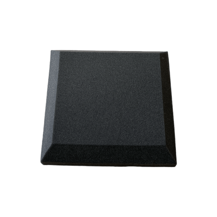 Bevelled Acoustic Foam Black 30cm | Hush Echo