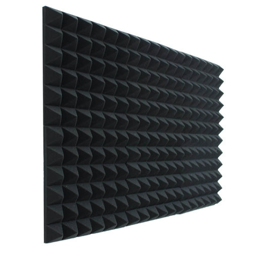 Pyramid Acoustic Foam Black 30cm (6 Pack) | Hush Echo