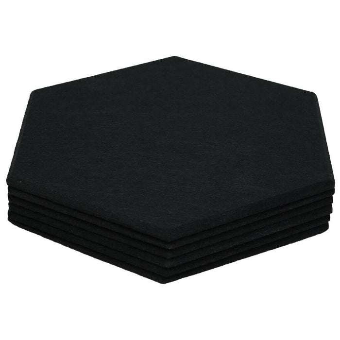 Hexagon Acoustic Polyester Panel 35cm (6 Pack) | Hush Echo