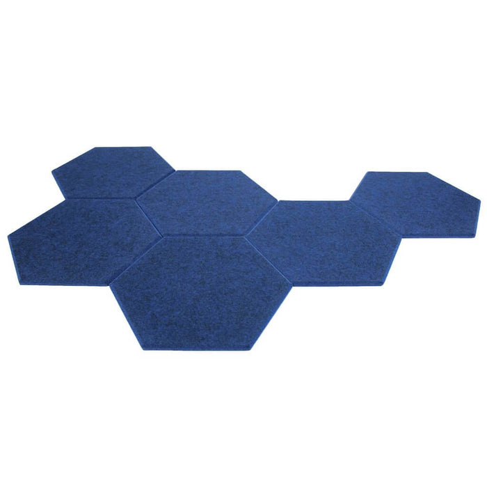Hexagon Acoustic Polyester Panel 35cm (6 Pack) | Hush Echo