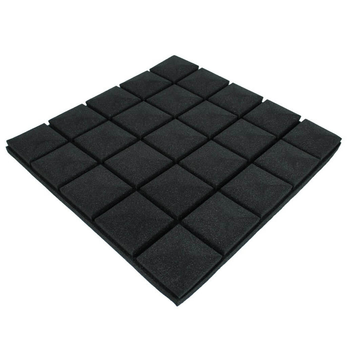 Mushroom - Acoustic Foam - Black - 50cm Hush Echo - Angle view