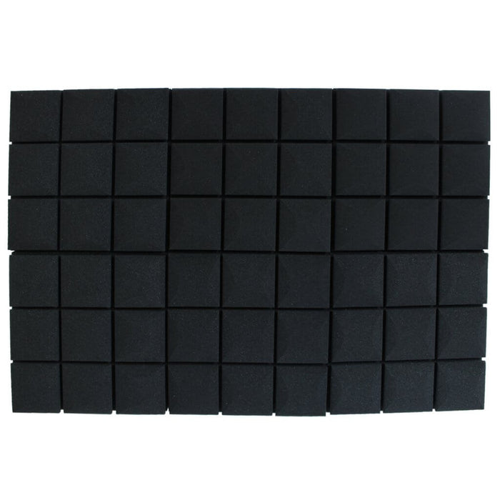 Mushroom Acoustic Foam Black 30cm (6 Pack) | Hush Echo