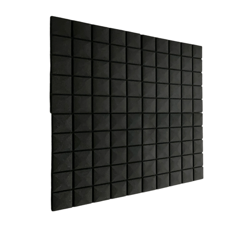 Mushroom Acoustic Foam Black 50cm (4 Pack) | Hush Echo