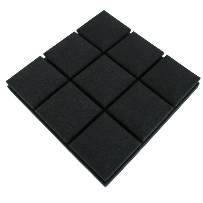 Mushroom Acoustic Foam Black 30cm | Hush Echo
