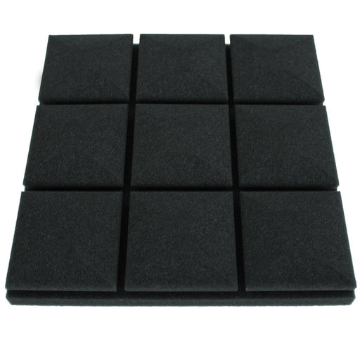 Mushroom Acoustic Foam Black 30cm | Hush Echo