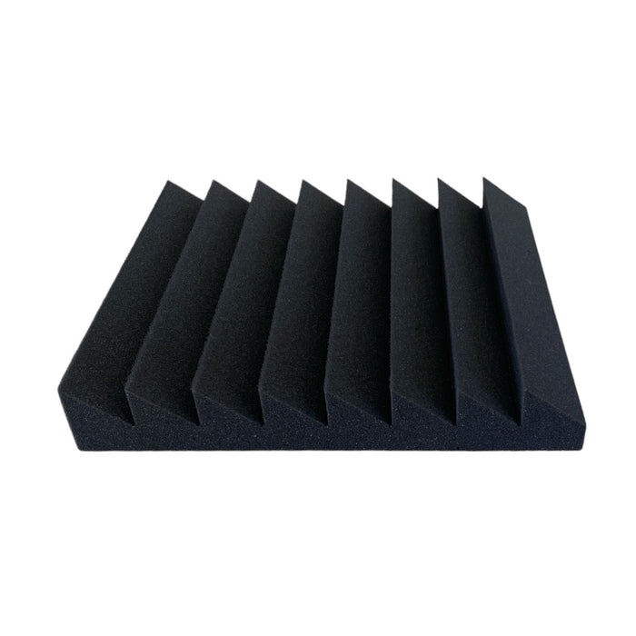 Slope Wedge - Acoustic Foam - Black - 30cm | Hush Echo