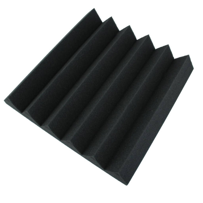 Wedge Acoustic Foam Black 30cm | Hush Echo