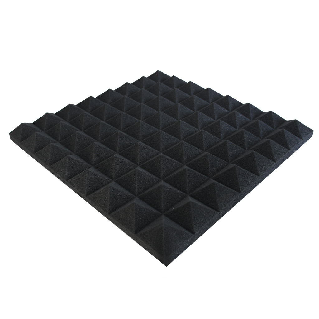 Hush Echo Pyramid sound attenuating foam- 50cmx50cm- best selling product due to its noise and echo reducing capabilities.