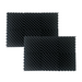 Convolute(Egg Crate) Acoustic Foam Black 30cm (12 Pack) 2 | Hush Echo