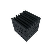Metro Acoustic Foam Black 30cm (6 Pack) | Hush Echo