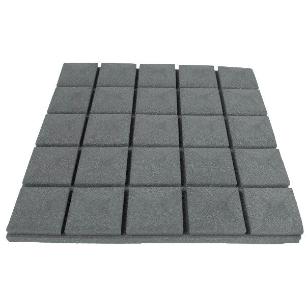 Mushroom - Acoustic Foam - Grey - 50cm Hush Echo - front view