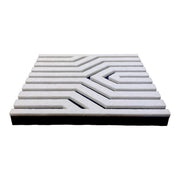 6 Pack CurveY Acoustic Foam PET White 30cm | Hush Echo