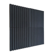 Strip Acoustic Foam Black 50cm (4 Pack) | Hush Echo