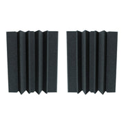 2 Pack - Bass Trap - Acoustic Foam - Black - 30cm | Hush Echo