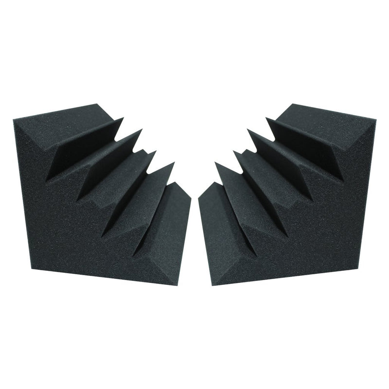 2 Pack - Bass Trap - Acoustic Foam - Black - 30cm | Hush Echo