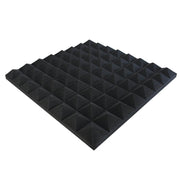 Pyramid Acoustic Foam Black 50cm | Hush Echo