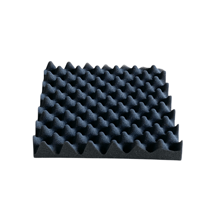 Convolute(Egg Crate) - Acoustic Foam - Black - 30cm Hush Echo