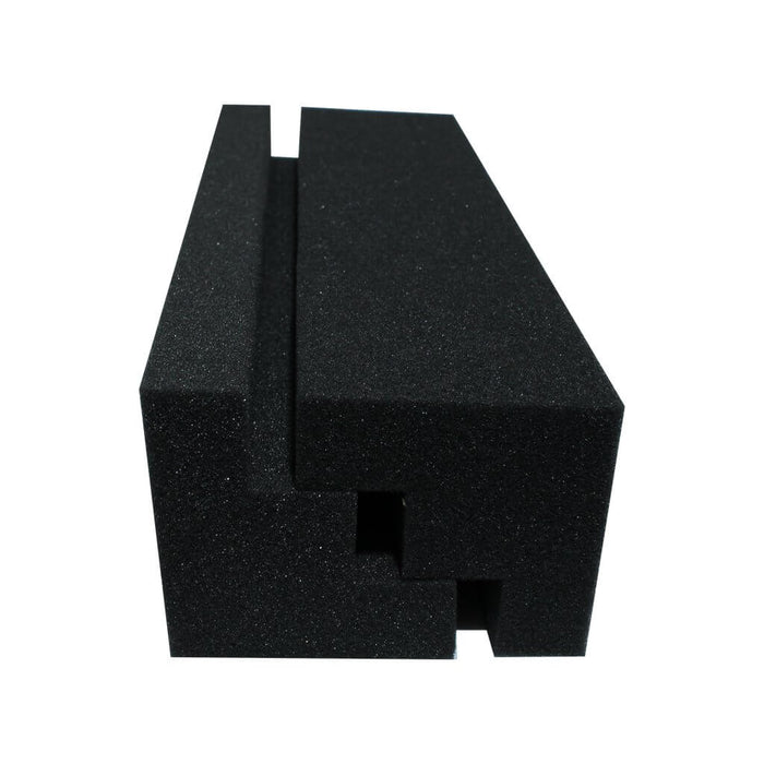 4 Pack - Corner Block - Acoustic Foam - Black - 30cm Hush Echo