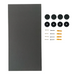 4 Pack - Premium Acoustic Board - Walleaser-EQ60T - Charcoal - 60cm Hush Echo