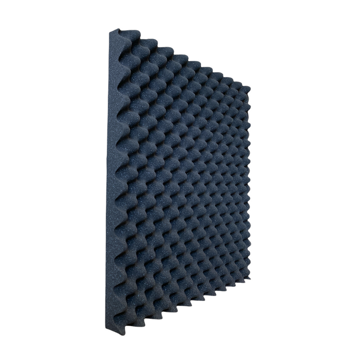 4 Pack - Convolute(Egg Crate) - Acoustic Foam - Black - 50cm Hush Echo