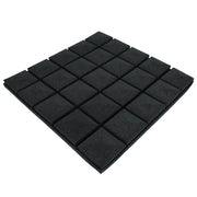 Mushroom - Acoustic Foam - Black - 50cm Hush Echo - Angle view