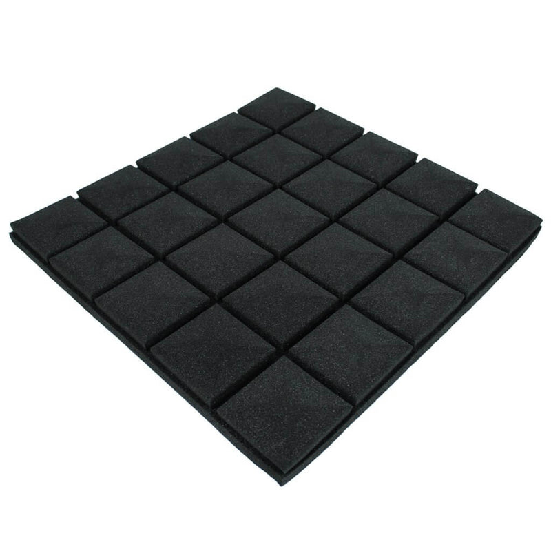 Mushroom - Acoustic Foam - Black - 50cm Hush Echo - Angle view
