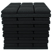 Mushroom Acoustic Foam Black 30cm (6 Pack) | Hush Echo