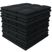 Mushroom Acoustic Foam Black 30cm (6 Pack) | Hush Echo