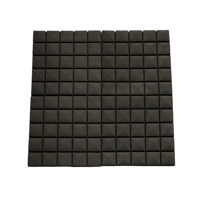 Mushroom Acoustic Foam Black 50cm (4 Pack) | Hush Echo