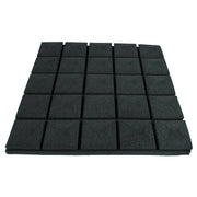 Mushroom - Acoustic Foam - Black - 50cm Hush Echo - front view