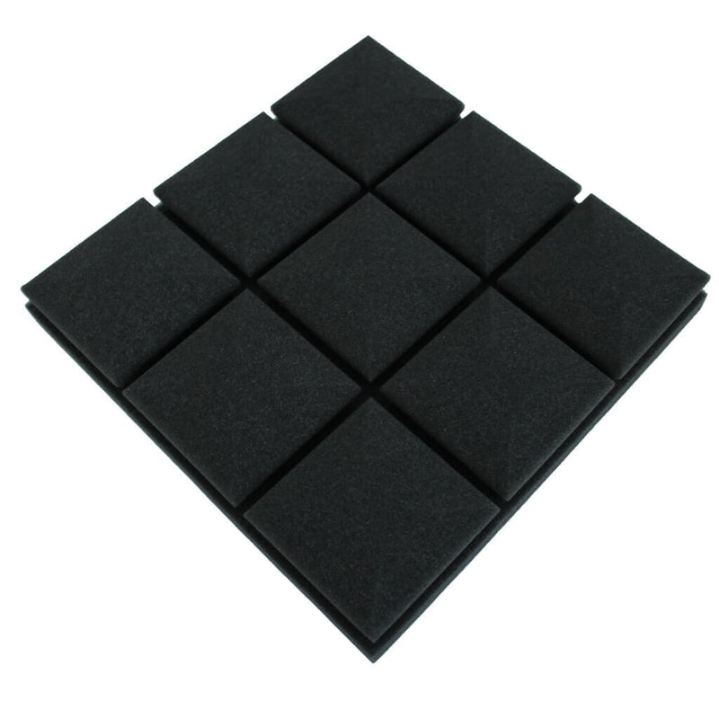 Mushroom Acoustic Foam Black 30cm | Hush Echo