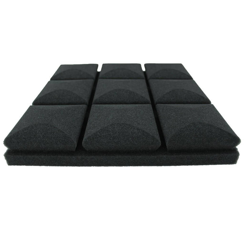 Mushroom Acoustic Foam Black 30cm | Hush Echo