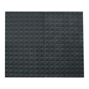 Pyramid Acoustic Foam Black 50cm (4 Pack) | Hush Echo