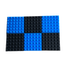 6 Pack - Pyramid - Acoustic Foam - Blue Black - 30cm Hush Echo