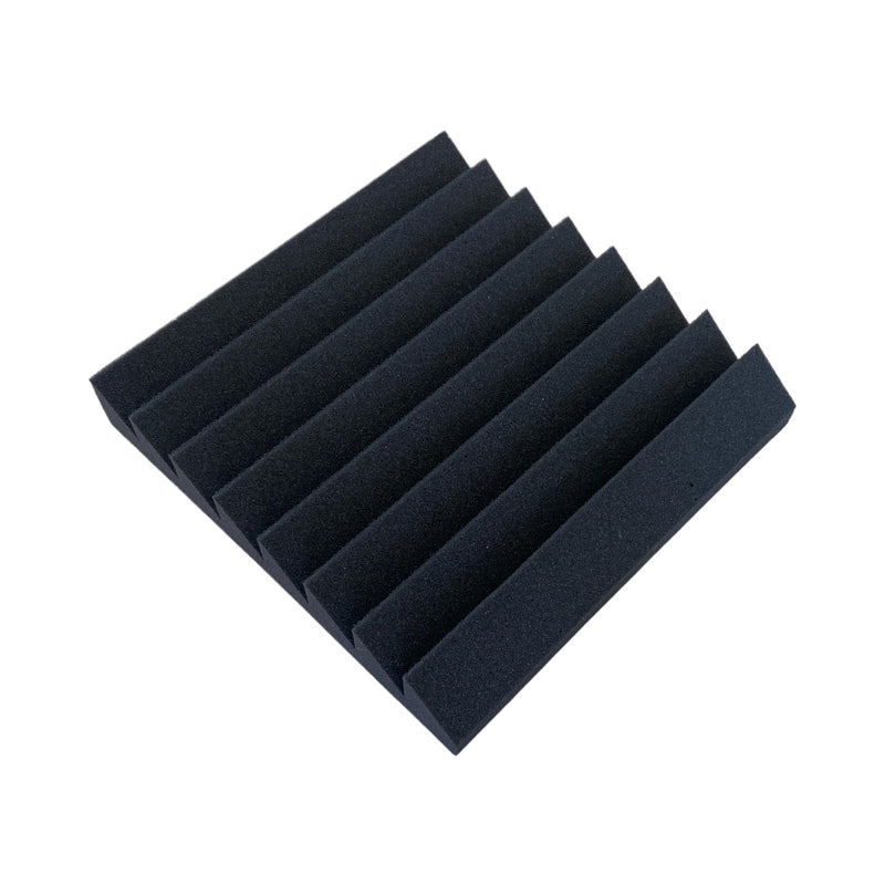 Slope Wedge - Acoustic Foam - Black - 30cm | Hush Echo