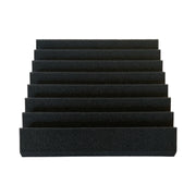 Slope Wedge - Acoustic Foam - Black - 30cm | Hush Echo