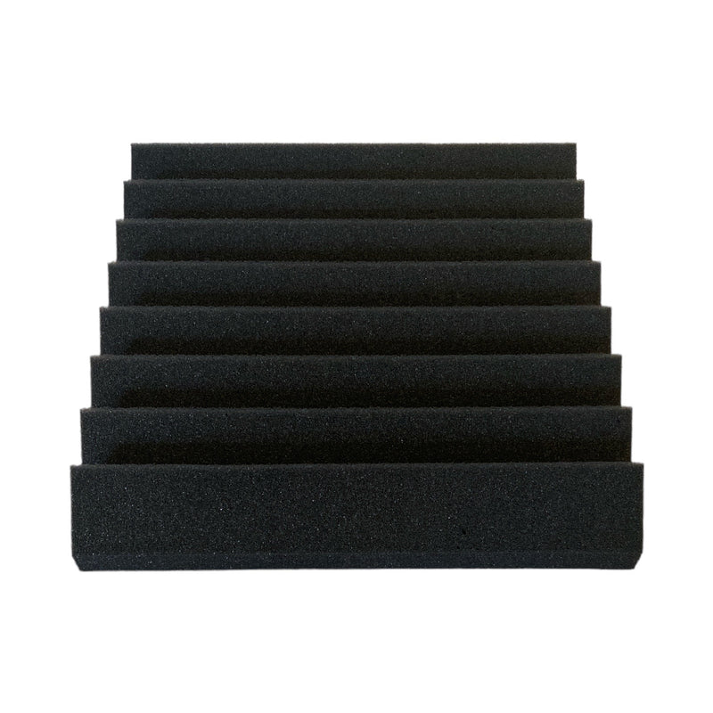 Slope Wedge - Acoustic Foam - Black - 30cm | Hush Echo