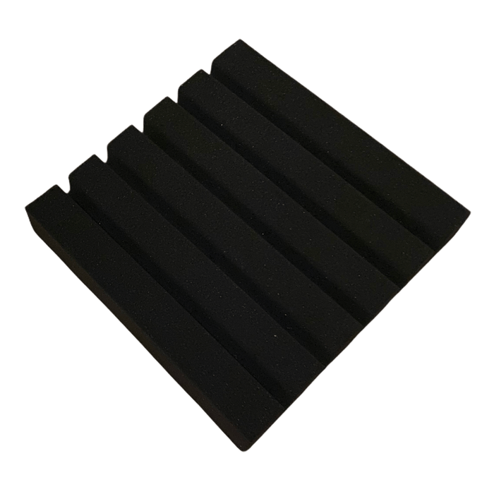 Strip - Acoustic Foam - Black - 30cm Hush Echo