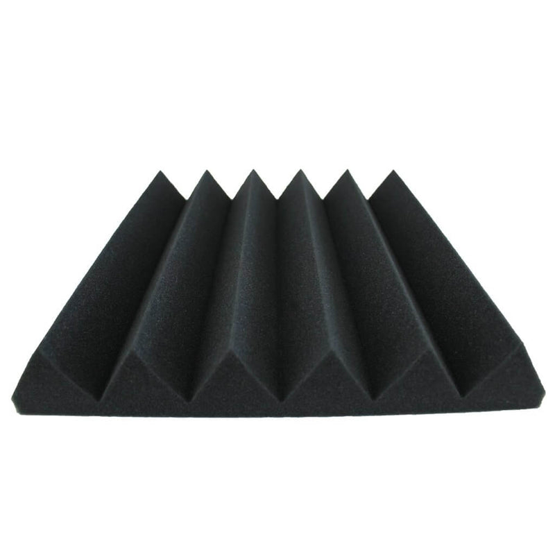 Wedge Acoustic Foam Black 30cm | Hush Echo