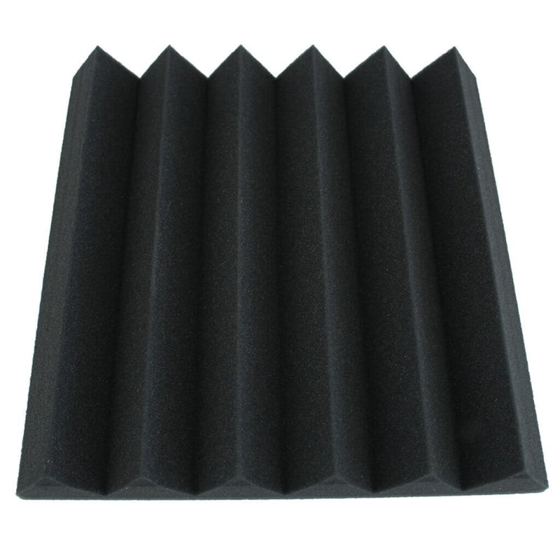 Wedge Acoustic Foam Black 30cm | Hush Echo