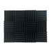 12 Pack - Wedge - Acoustic Foam - Black - 30cm Hush Echo