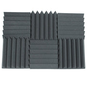 Wedge Acoustic Foam Black 30cm | Hush Echo